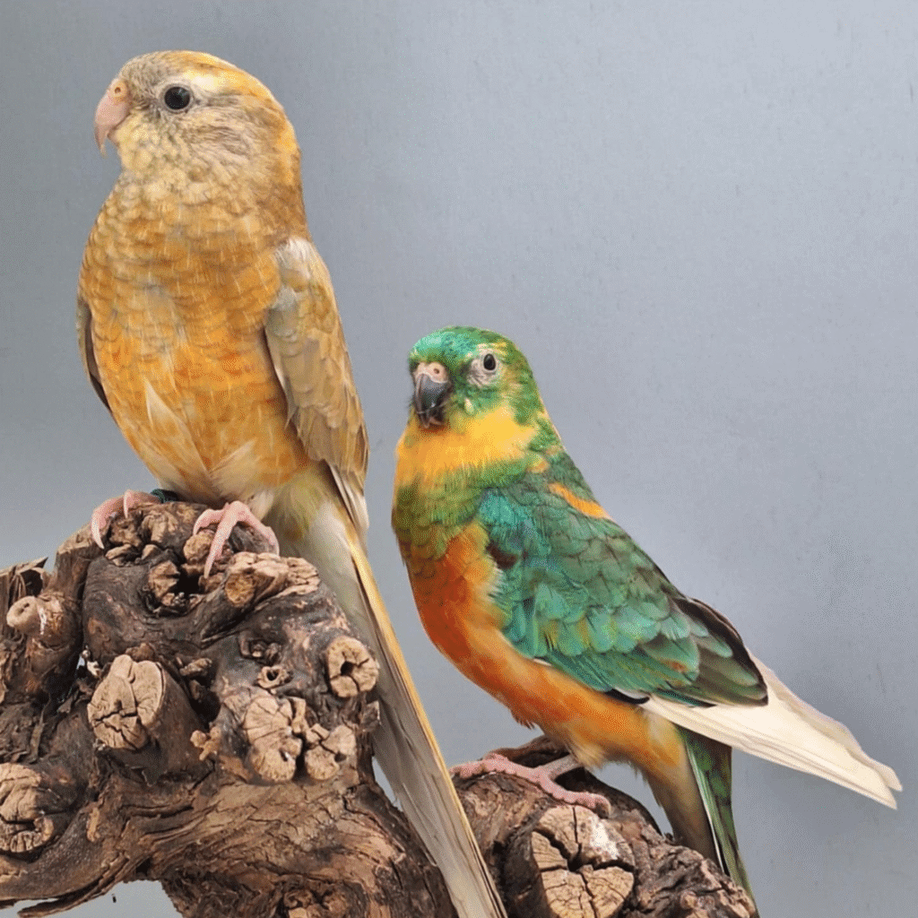Red Rumped Parrots