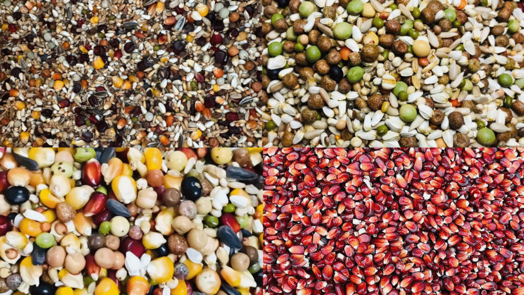 pigeon food