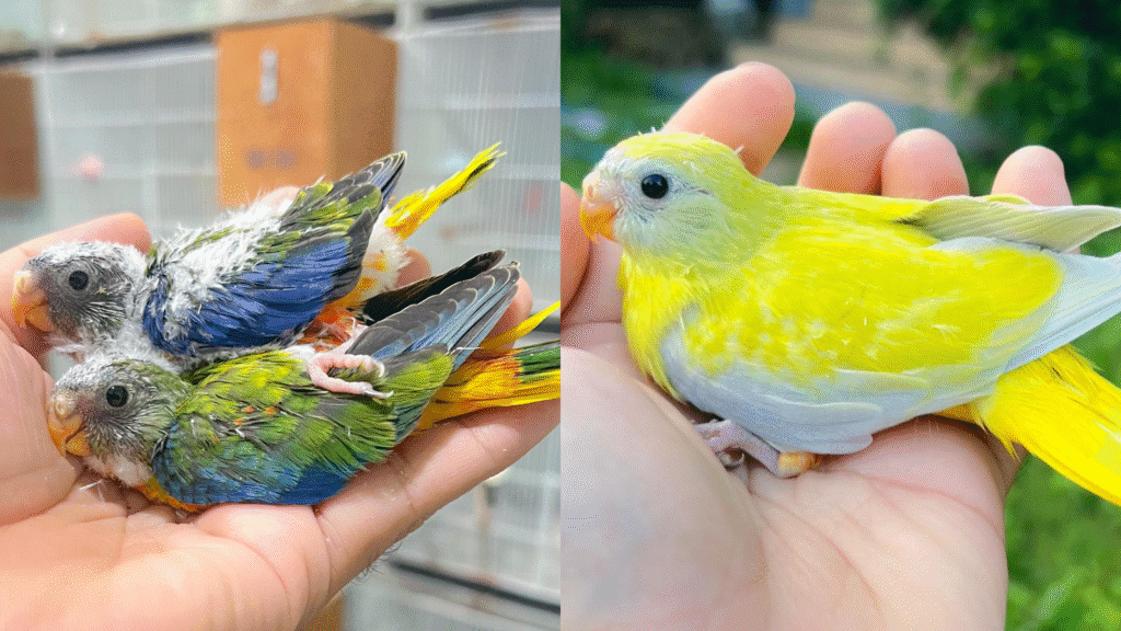 Turquoise Parakeets
